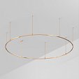 Основание ART-APRIORI-ROUND-ROD-800-R3000 (GD) (Arlight, IP20 Металл, 3 года)