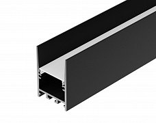Профиль SL-COMFORT-3551-2000 BLACK (Arlight, Алюминий)