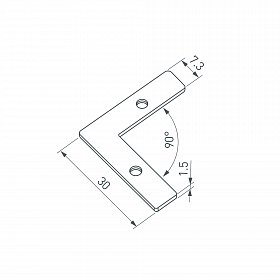 Соединитель профиля LINE-6070-L90 Set (Arlight, Металл)