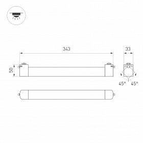 Светильник LGD-NEPTUN-2TR-L343-10W Day4000 (BK, 100 deg, 230V) (Arlight, IP20 Металл, 5 лет)