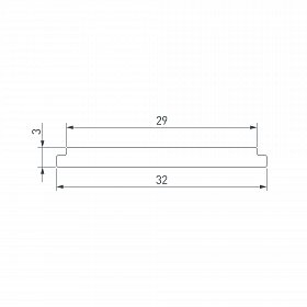 Экран LINE-3560-BENT-SIDE-2M OPAL (Arlight, -)