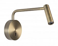 Светильник SP-VERDI-LONG-WALL-3W Warm3000 (BR, 20 deg, 230V) (Arlight, IP20 Металл, 3 года)