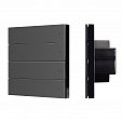 INTELLIGENT ARLIGHT Кнопочная панель SMART DALI-301-22-8K-D2-IN Black (BUS, Frameless) (IARL, IP20 Пластик, 5 лет)