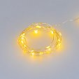 Светодиодная гирлянда ARD-DEW-HOME-2000-CLEAR-20LED-STD Yellow (3V, Battery Pack) (Ardecoled, IP20)