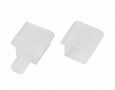 Заглушка MOONLIGHT-T-CAP-10x10mm-TOP-S-SET (Arlight, Силикон)