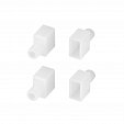 Заглушка WPH-FLEX-0613-SIDE WHITE с отверстием (Arlight, Силикон)
