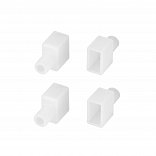 Заглушка WPH-FLEX-0613-SIDE WHITE с отверстием (Arlight, Силикон)