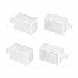 Заглушка WPH-FLEX-3020-90 WHITE с отверстием (Arlight, Пластик)