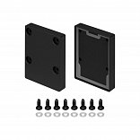 Заглушка IP-LINE-4050 BLACK глухая (Arlight, Металл)