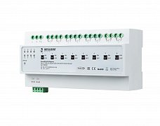 INTELLIGENT ARLIGHT Релейный модуль DALI2-708-82-ADDR-DRO-DIN Grey (230V, 8x16A) (IARL, IP20 Пластик, 3 года)