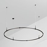 Основание ART-APRIORI-ROUND-HANG-R1500 (BK) (Arlight, IP20 Металл, 3 года)