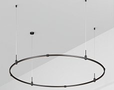 Основание ART-APRIORI-ROUND-HANG-R1500 (BK) (Arlight, IP20 Металл, 3 года)