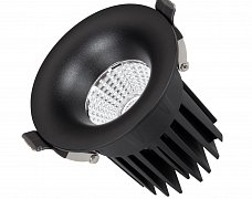 Светильник MS-FOGGY-BUILT-R86-10W Warm3000 (BK, 60 deg, 230V) (Arlight, IP54 Металл, 5 лет)