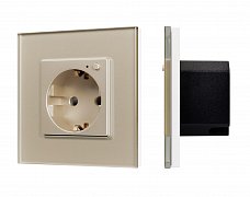 Розетка электрическая с Zigbee управлением SCT-OMALI-EUZB1-PL-GD (240V, 16A, Zigbee) (Arlight, -)
