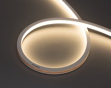 Лента герметичная MOONLIGHT-PRO-TOP-X320-13x12mm 48V Day4000 (9.6 W/m, IP67, 30m, wire x2) (Arlight, Вывод боковой, 7 лет)