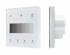 INTELLIGENT ARLIGHT Сенсорная панель SMART-DALI-301-11-1G-4SC-DIM-IN White (BUS/24V, Touch, 2.4G) (IARL, IP20 Пластик, 5 лет)