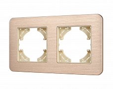 Рамка алюминиевая FRM-AKIRY-AL-2-GD (Arlight, -)