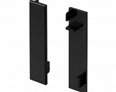 Заглушка PLINTUS-H54B BLACK  (Arlight, Пластик)