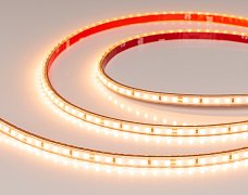 Светодиодная лента герметичная RTW-PS-A140-7mm 24V Warm2400 (10 W/m, IP67, 5m) (Arlight, CRI>90)