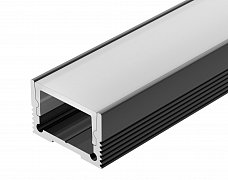 Профиль SL-SLIM20-H13-2000 BLACK (Arlight, Алюминий)
