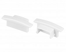 Заглушка LINE-2308-F глухая WHITE  (Arlight, Пластик)