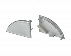 Заглушка светонепроницаемая KLUS-P45.30M ROUND левая (Arlight, Пластик)