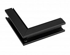 Коннектор угловой MAG-ORIENT-CON-2620-L90-EXT (BK, внешний) (Arlight, IP20 Металл, 3 года)