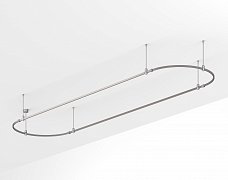 Основание ART-APRIORI-OVAL-ROD-400-4000x1000 (TN) (Arlight, IP20 Металл, 3 года)