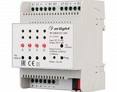 Контроллер тока SR-KN041CC-DIN (12-48V, 4x350/700mA) (Arlight, Контроллер)