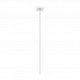 Светильник KT-DANDEL-BOLL-H705-0.5W Warm3000 (WH, 24 deg, 24V) (Arlight, IP65 Металл, 3 года)