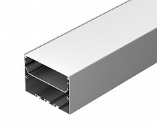 Профиль POWER-W100H70-2000 ANOD (Arlight, Алюминий)
