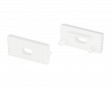 Заглушка SL-SLIM-H7 WHITE с отверстием (Arlight, Пластик)