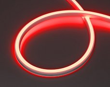 Лента герметичная WAVE-SIDE-DOUBLE-B84-16x15mm 24V RGB (10 W/m, IP67, 5m, wire x1) (Arlight, Вывод боковой, 5 лет)