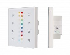 Панель Sens SR-2830C-AC-RF-IN White (220V,RGB+CCT,4зоны) (Arlight, IP20 Пластик, 3 года)