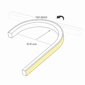 Лента герметичная SPI STARDUST-TOP-B60-30x20mm 12V RGB (12 W/m, IP65, 5m, wire x1) (Arlight, 12 Вт/м, IP65)