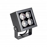 Прожектор KT-BLOCK-S130x130-15W RGBW-Day (Графит, 15 deg, 24V, DMX512) (Arlight, IP66 Металл, 3 года)