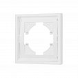 Рамка пластиковая FRM-TENDO-PL-1-WH (Arlight, Белый)