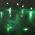 Светодиодная гирлянда ARD-DEW-HOME-2000-CLEAR-20LED-STD Green (1.5V, Battery Pack, Cork) (Ardecoled, IP20)