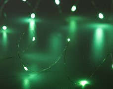 Светодиодная гирлянда ARD-DEW-HOME-2000-CLEAR-20LED-STD Green (1.5V, Battery Pack, Cork) (Ardecoled, IP20)