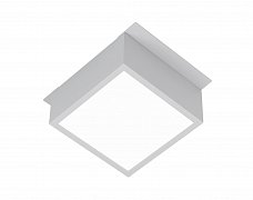 Светильник влагозащищенный DL-GRIGLIATO-S90x90-6W Day4000 (Серый, 90 deg, 230V) (Arlight, IP54 Металл, 5 лет)