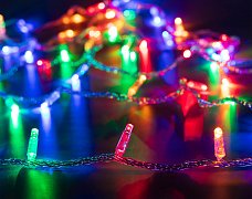 Светодиодная гирлянда ARD-STRING-CLASSIC-10000-CLEAR-100LED-LIVE RGB (230V, 7W) (Ardecoled, IP65, 1 год)