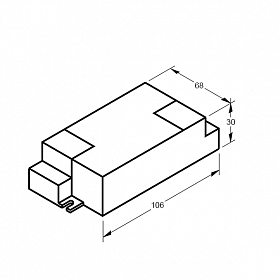 Блок питания ARJ-28-0-10V-PFC-B (28W, 400-700mA) (Arlight, IP20 Пластик, 5 лет)