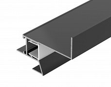 Профиль CEIL-S18-SHADOW-SIDE-3000 BLACK (Arlight, Алюминий)