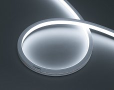 Лента герметичная MOONLIGHT-PRO-TOP-X320-13x12mm 48V White6000 (9.6 W/m, IP67, 30m, wire x2) (Arlight, Вывод боковой, 7 лет)