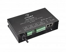 Контроллер HX-SPI-DMX-SL-4P (4096 pix, 220V, TCP/IP, add, ArtNet) (Arlight, IP20 Металл, 2 года)