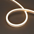 Лента герметичная MOONLIGHT-SIDE-A140-12x17mm 24V Warm2700 (9.6 W/m, IP67, 5m, wire x2) (Arlight, Вывод боковой, 5 лет)