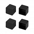 Заглушка WPH-FLEX-1616 BLACK глухая (Arlight, Силикон)