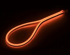 Образец Гибкий неон ARL-CF2835-Classic-220V Amber (26x15mm)-1m (Arlight, -)