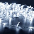 Светодиодная гирлянда ARD-STRING-CLASSIC-10000-CLEAR-100LED-STD WHITE (230V, 7W) (Ardecoled, IP65, 1 год)