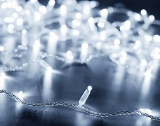 Светодиодная гирлянда ARD-STRING-CLASSIC-10000-CLEAR-100LED-STD WHITE (230V, 7W) (Ardecoled, IP65, 1 год)